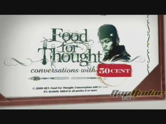 BET Food for Thought: Conversations with 50 Cent